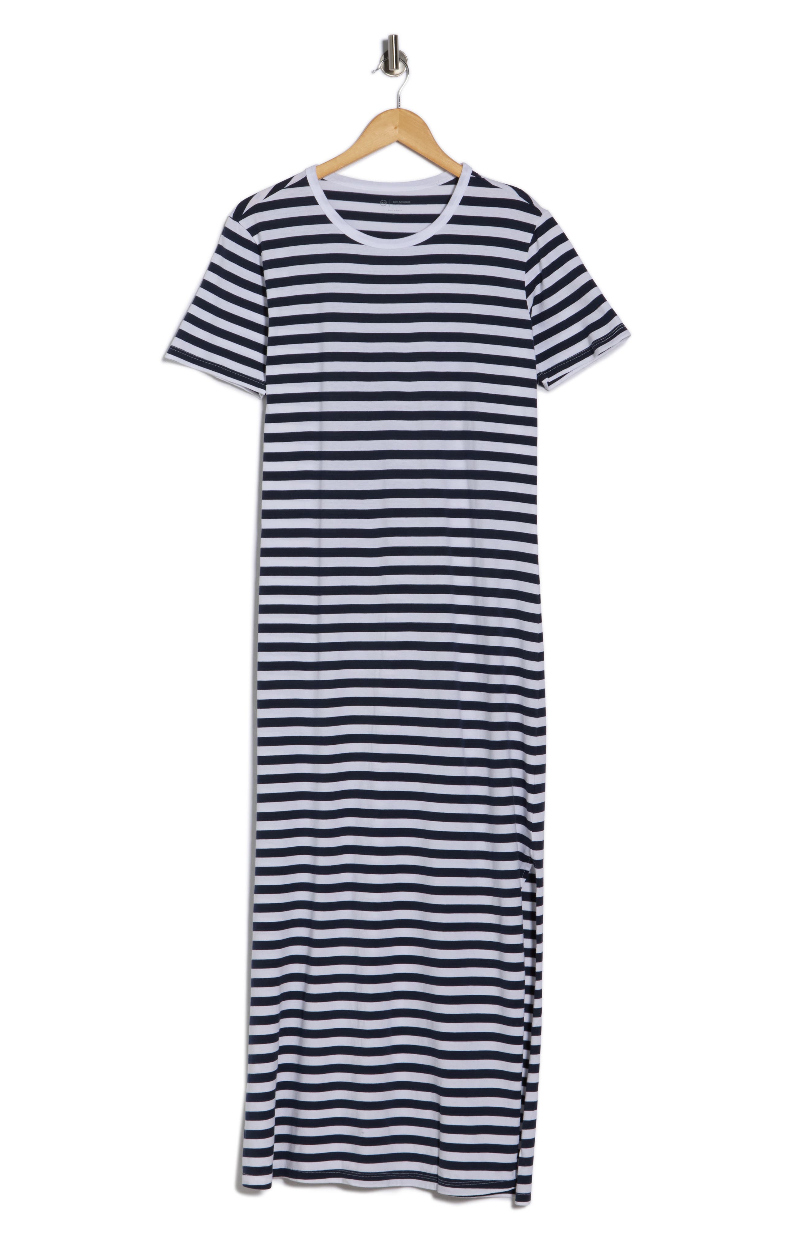 AG Alana Short Sleeve Cotton Maxi T-Shirt Dress