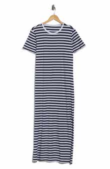AG Alana Short Sleeve Cotton Maxi T-Shirt Dress