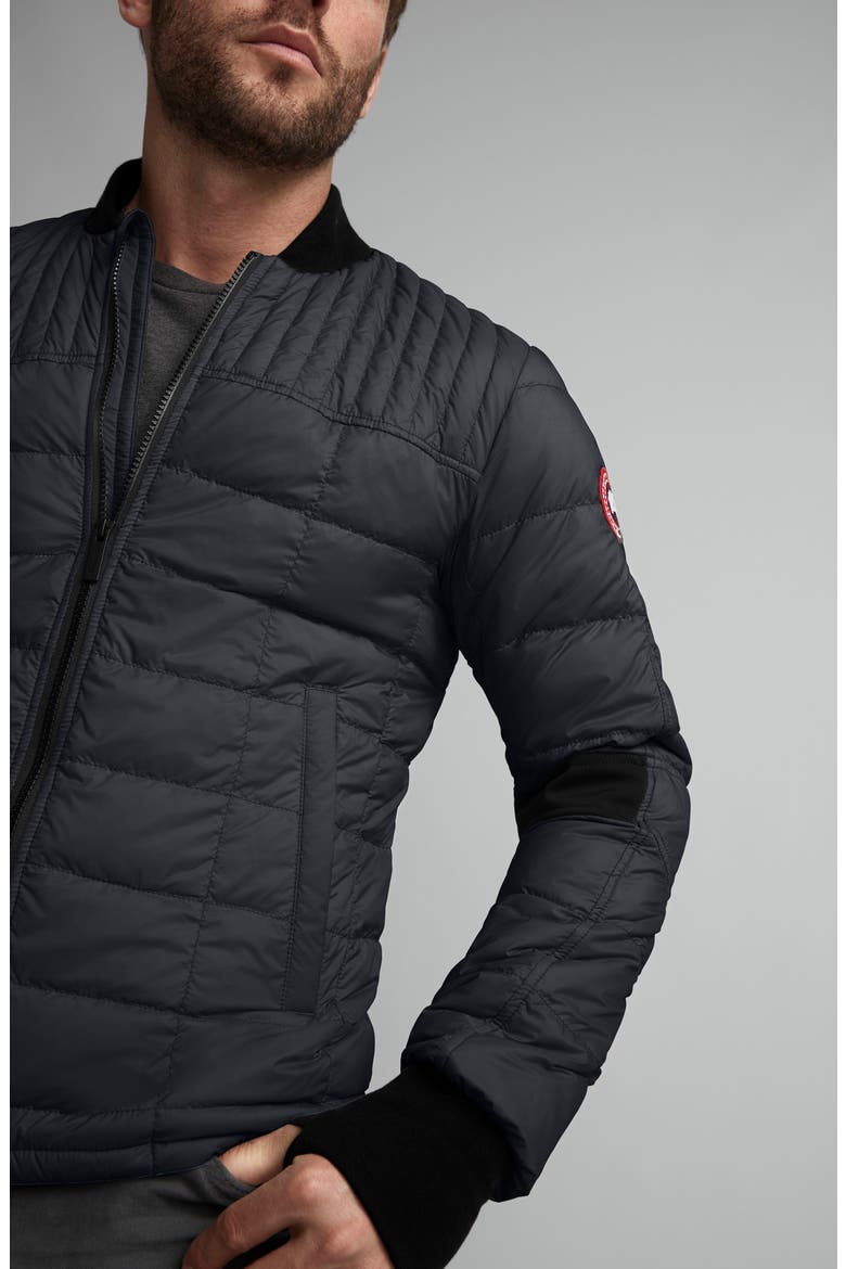 Dunham Slim Fit Packable Down Jacket, Alternate, color, BLACK