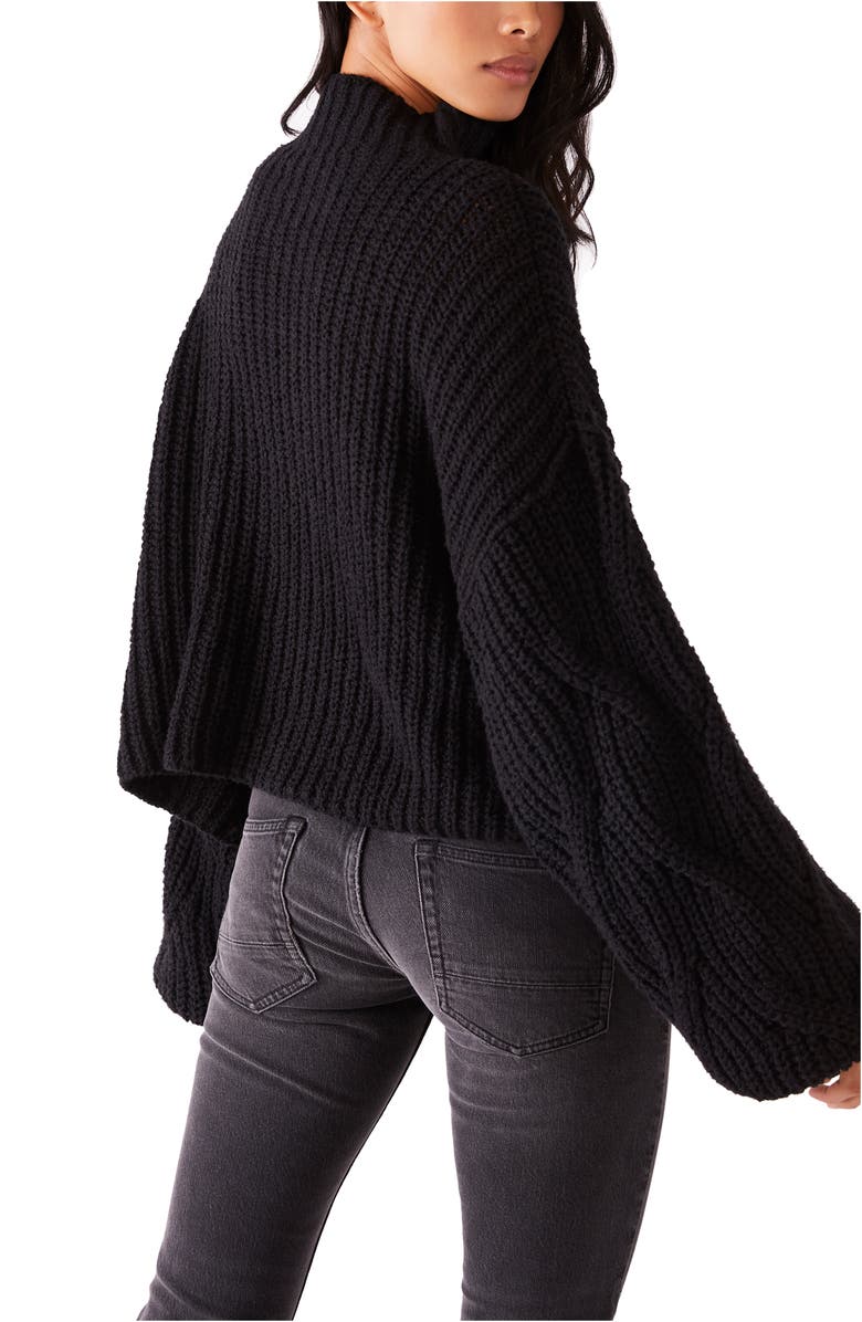 Free People Seasons Change Funnel Neck Sweater, Alternate, color,