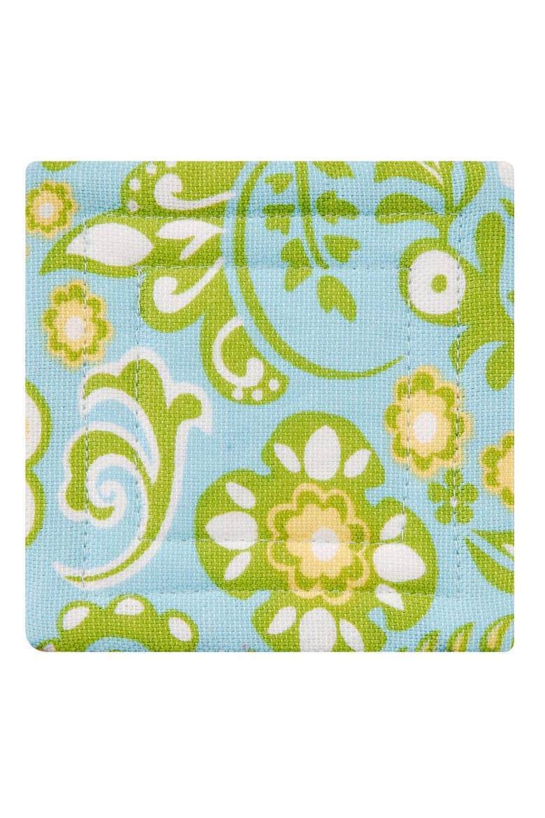 Samara Coasters Set of 4, Main, color, Green