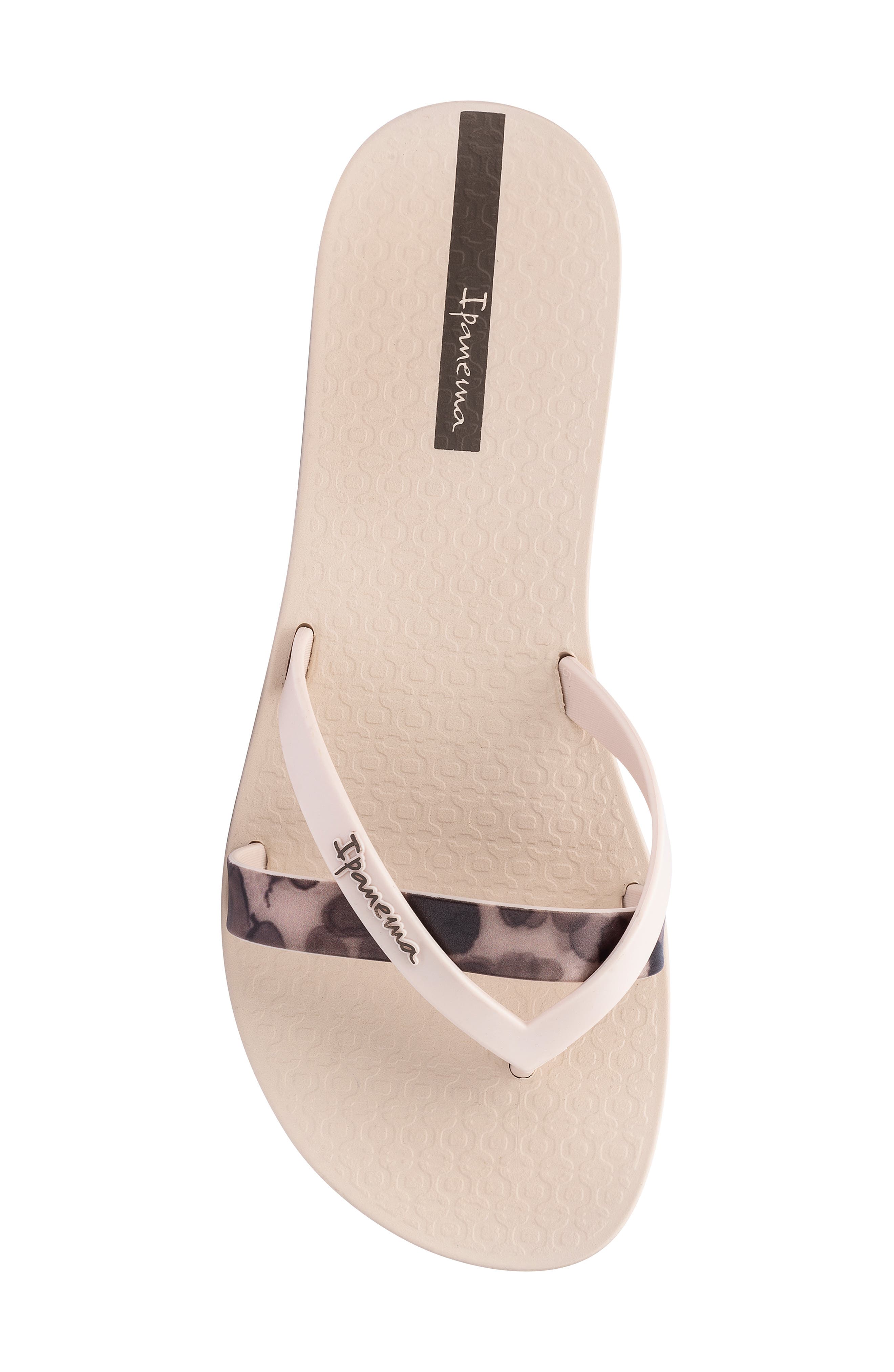 Ipanema Kirei Thong Sandals, Alternate, color, Beige/ Brown