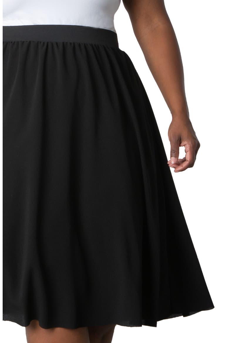 A-Line Skirt, Alternate, color, BLACK NOIR