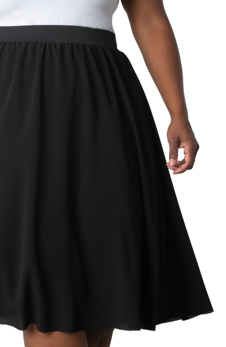 Kiyonna A-Line Skirt, Alternate, color, 