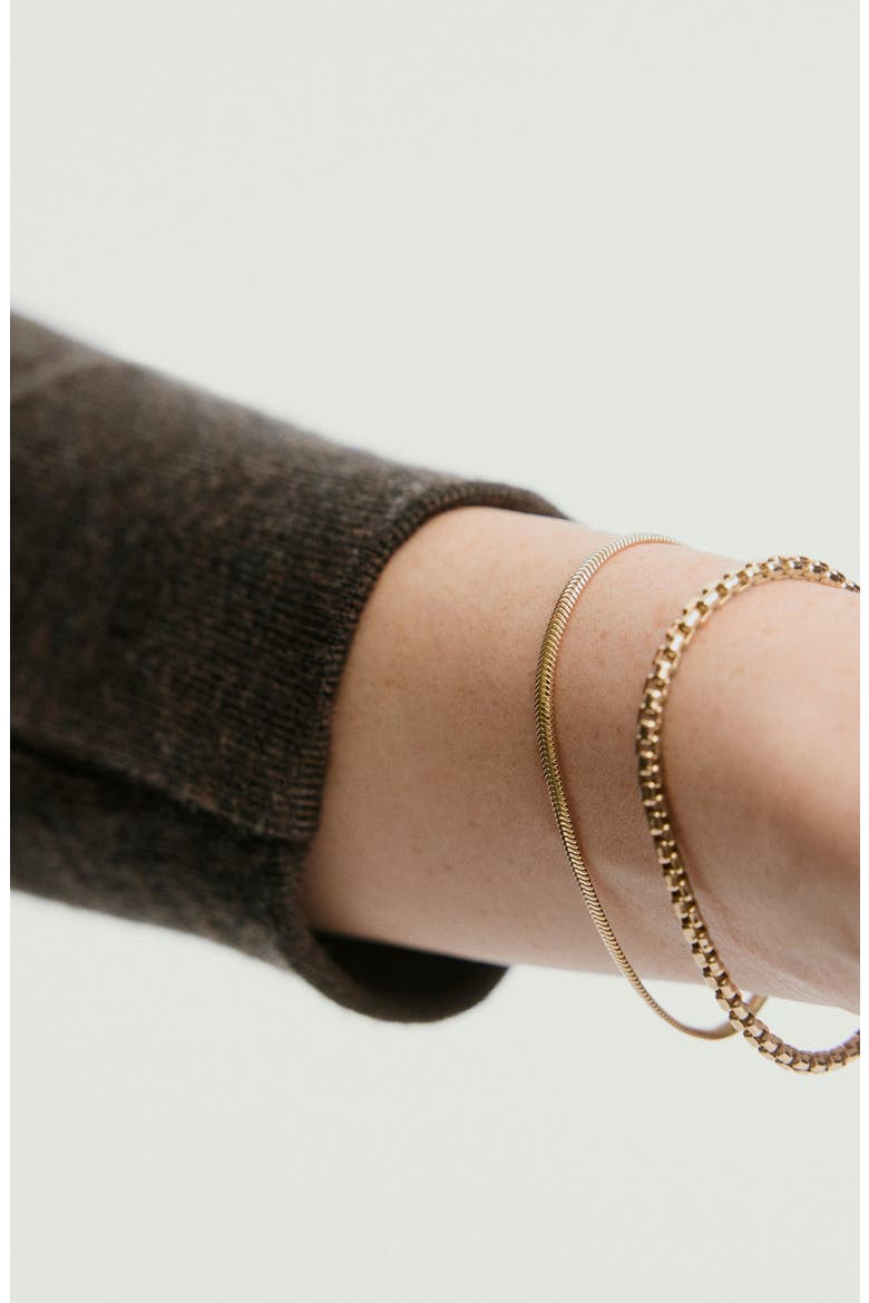 Cobra Bracelet, Alternate, color, 14K Yellow Gold