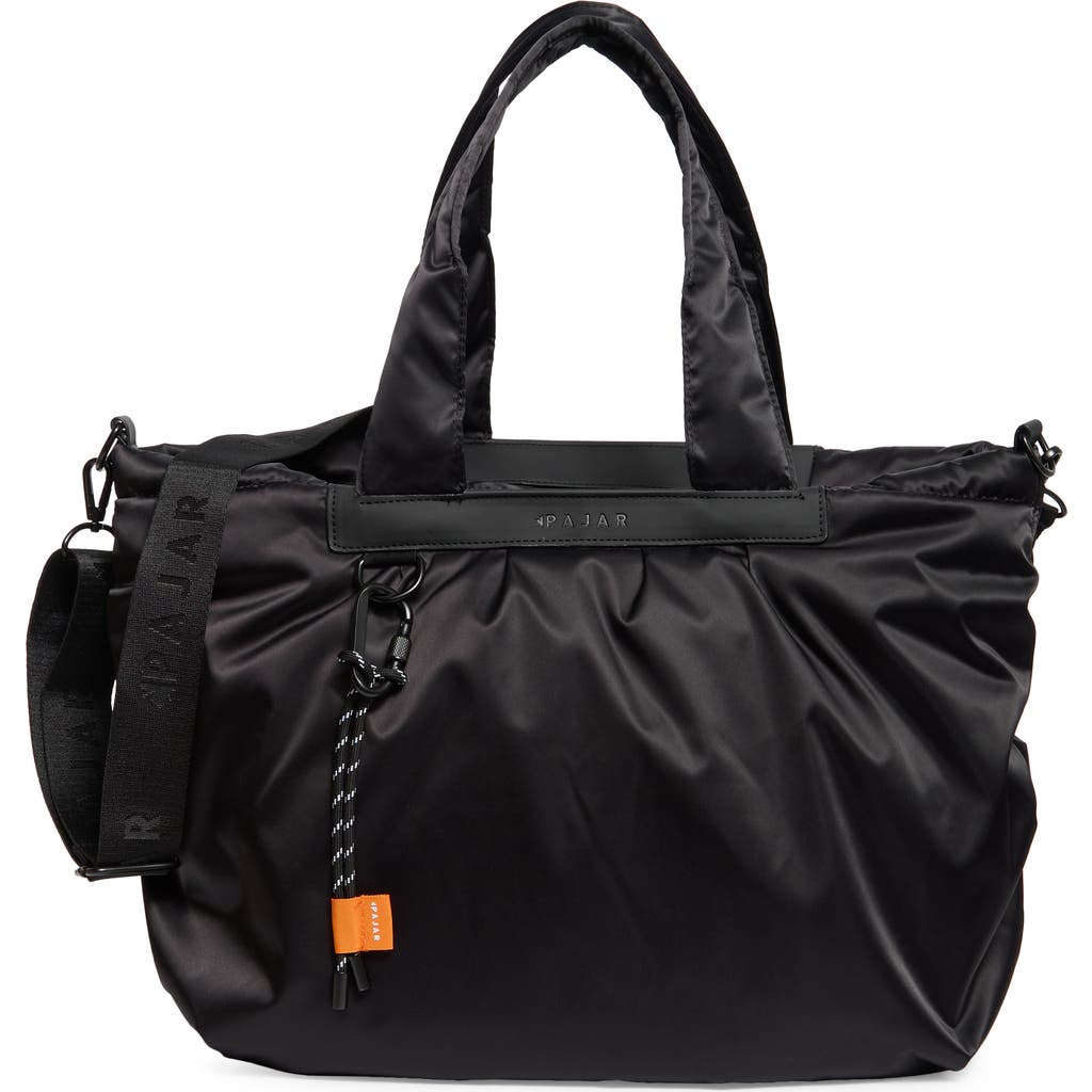 Pajar Paige Ruched Tote Bag In Black
