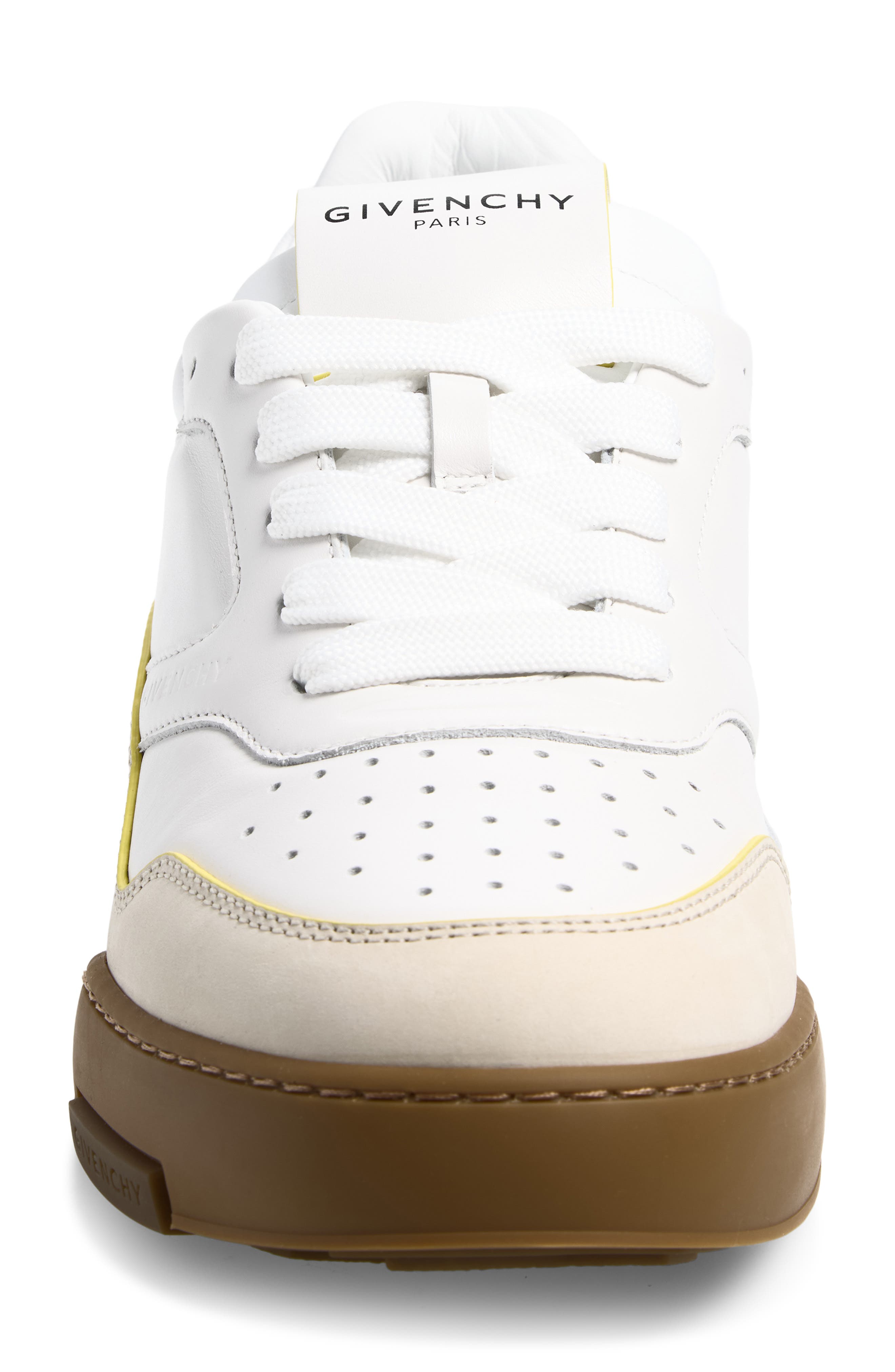 Yard Court Sneaker, Alternate, color, WHITE/ YELLOW