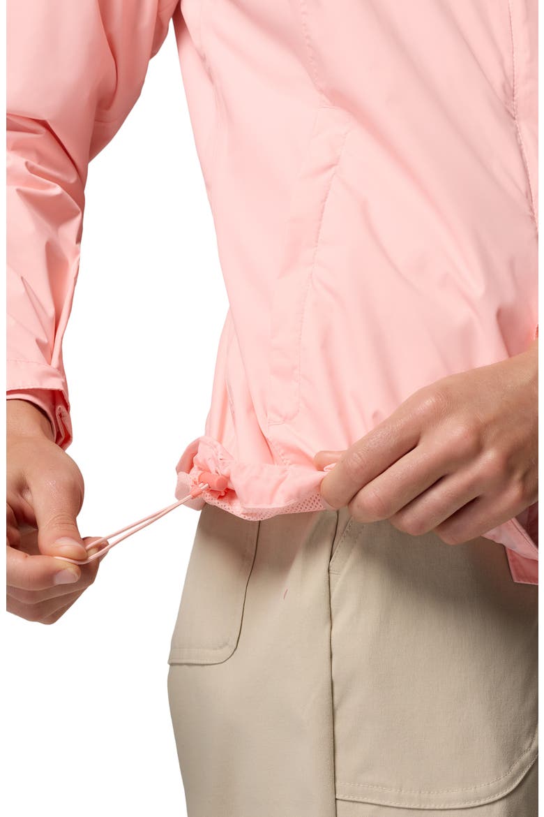 Arcadia II Rain Jacket, Alternate, color, PINK SAND