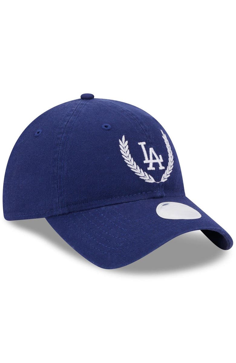 New Era Women's New Era Royal Los Angeles Dodgers Leaves 9TWENTY Adjustable Hat, Alternate, color,
