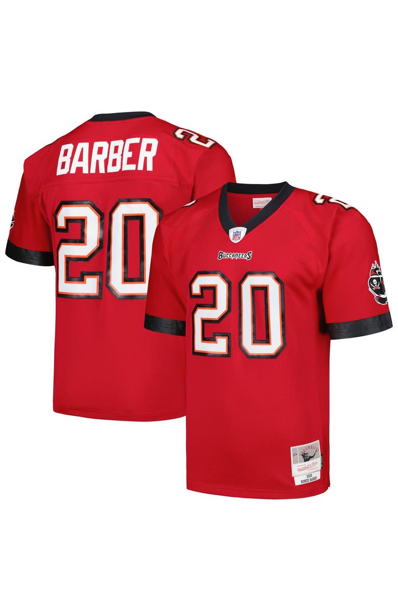 Mitchell & Ness Men's Mitchell & Ness Ronde Barber Red Tampa Bay Buccaneers Legacy Replica Jersey, Main, color, Red