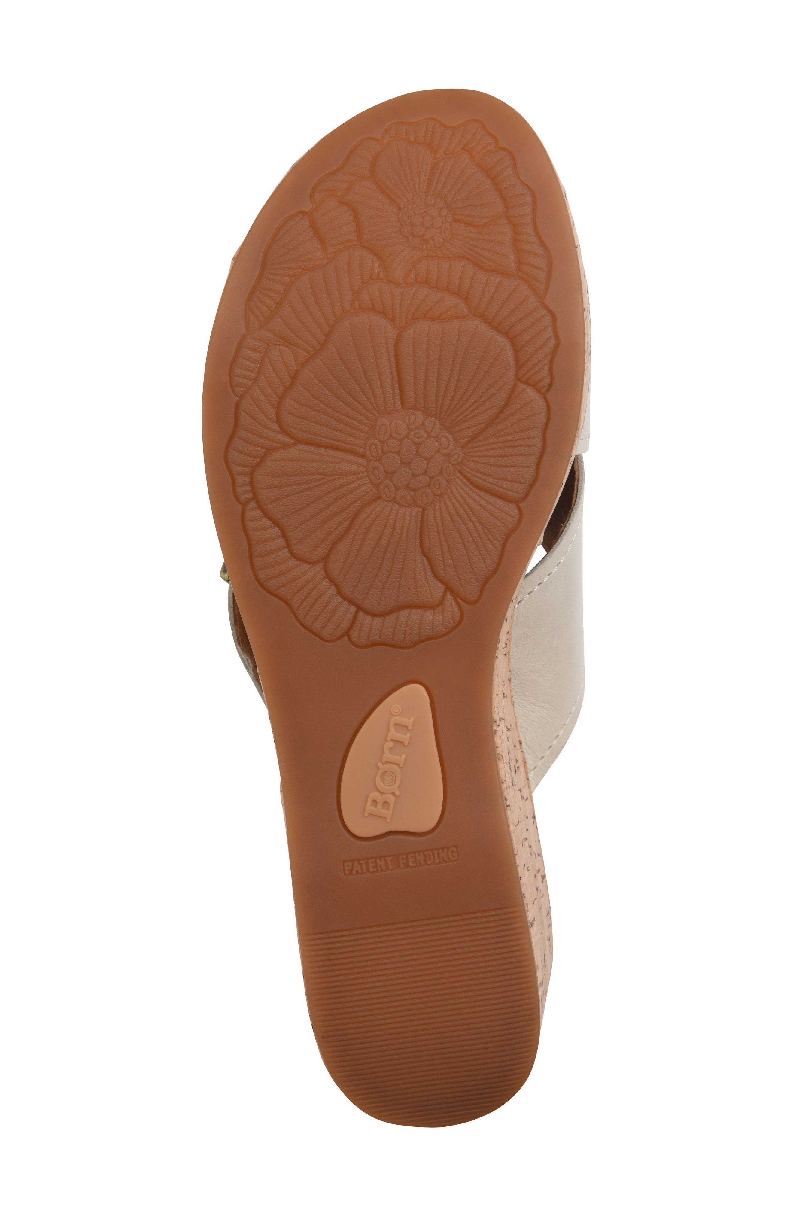 Devona Platform Wedge Sandal, Alternate, color, WHITE LEATHER