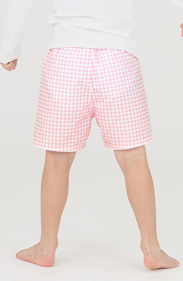 RuggedButts Kids' Gingham Board Shorts, Alternate, color, 
