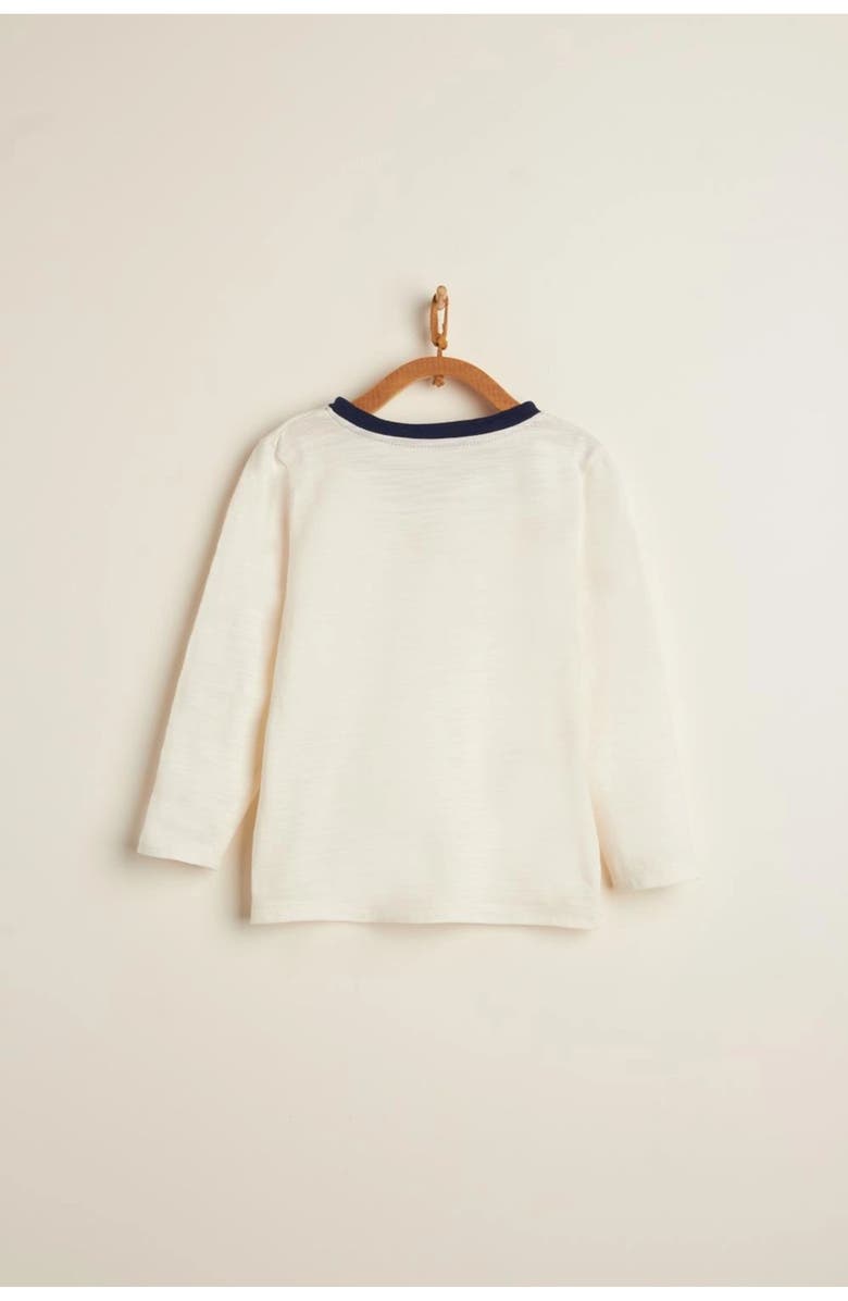 Babycottons Snow Graphic Long Sleeve Tee for Little Kid, Alternate, color,