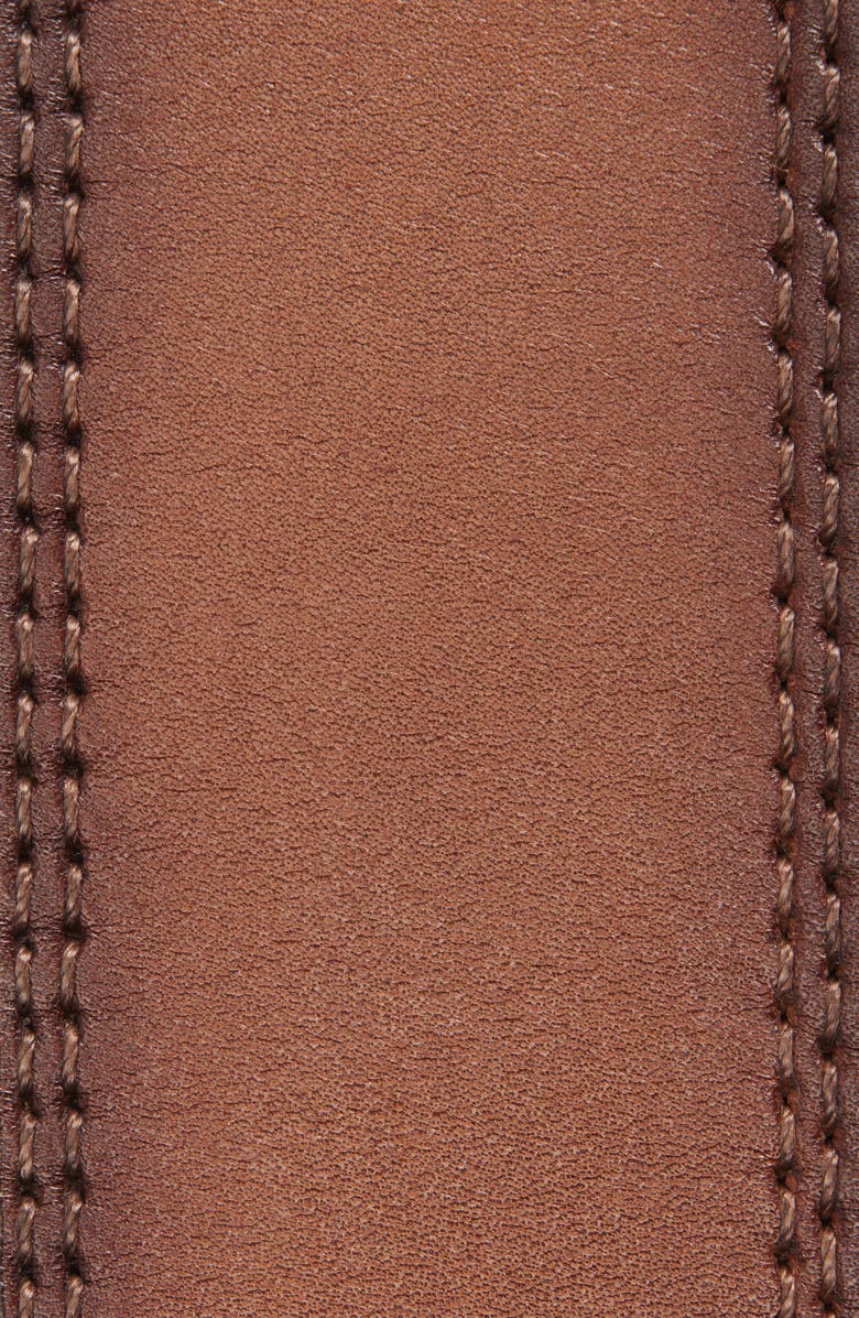 Magnanni Eastwood Leather Belt, Alternate, color, Brown