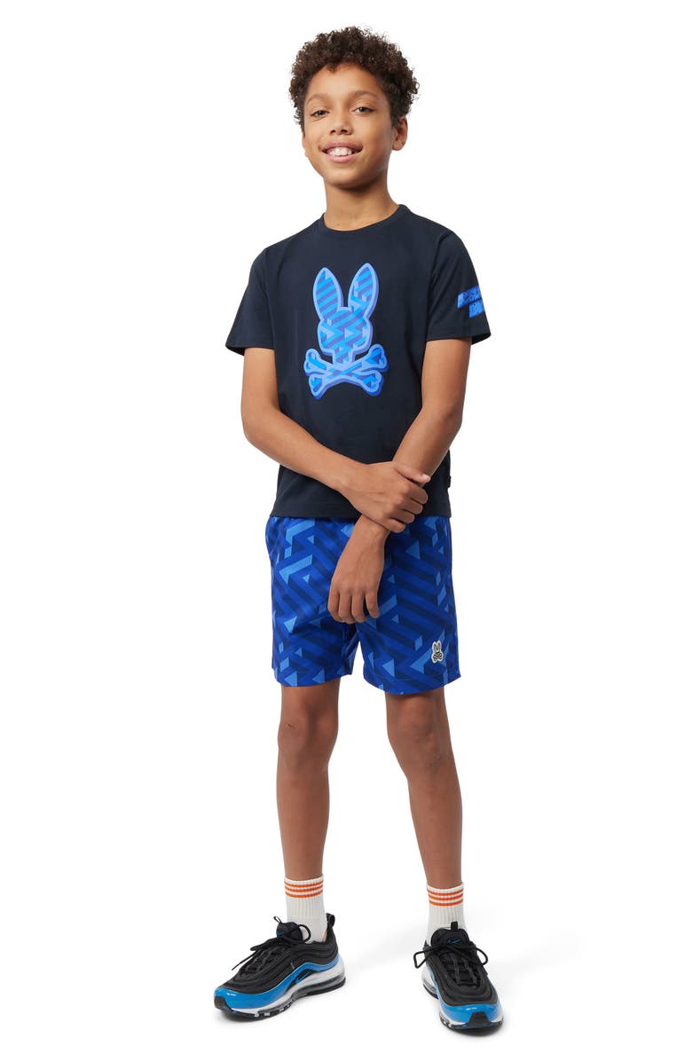 Psycho Bunny Kids' Pisani Graphic Tee, Alternate, color, 