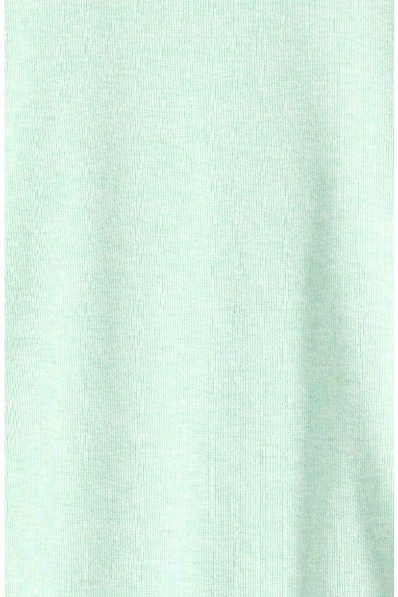 Kids' Ruched Cap Sleeve T-Shirt, Alternate, color, TEAL GARDEN