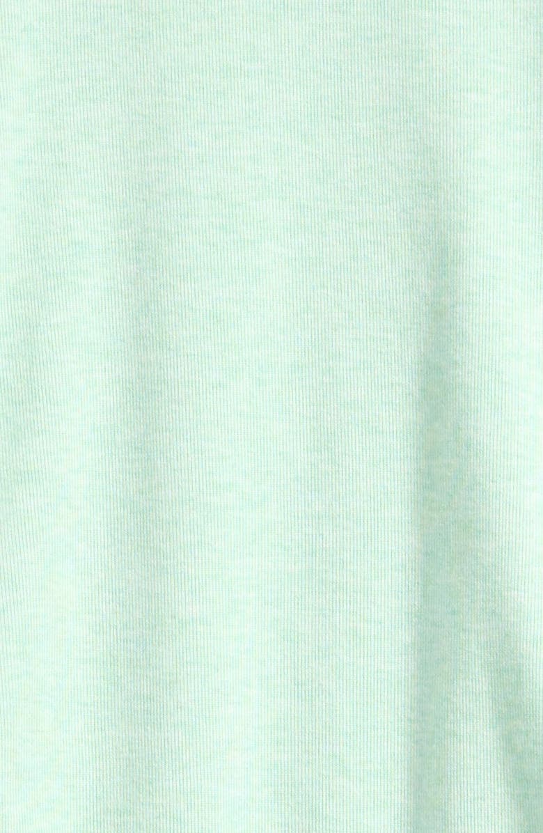 Freshman Kids' Ruched Cap Sleeve T-Shirt, Alternate, color, Teal Garden