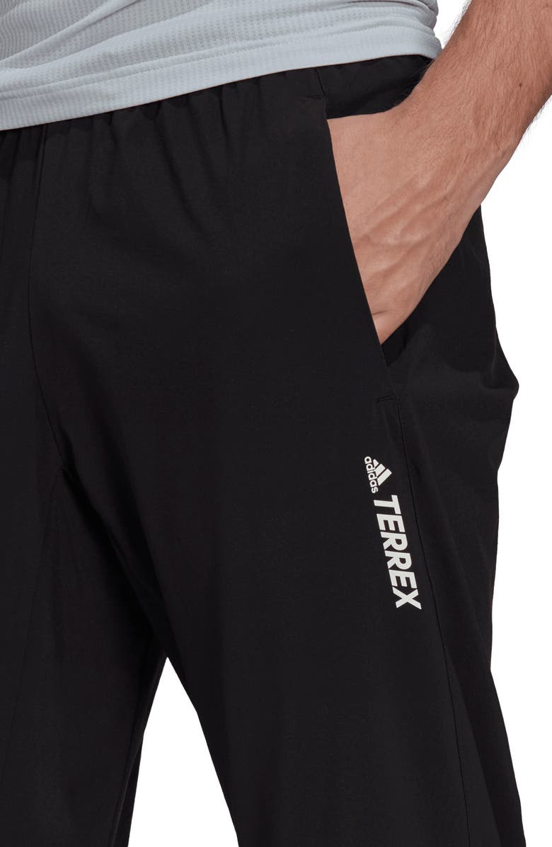 adidas Terrex Liteflex Water Repellent Hiking Pants, Alternate, color,