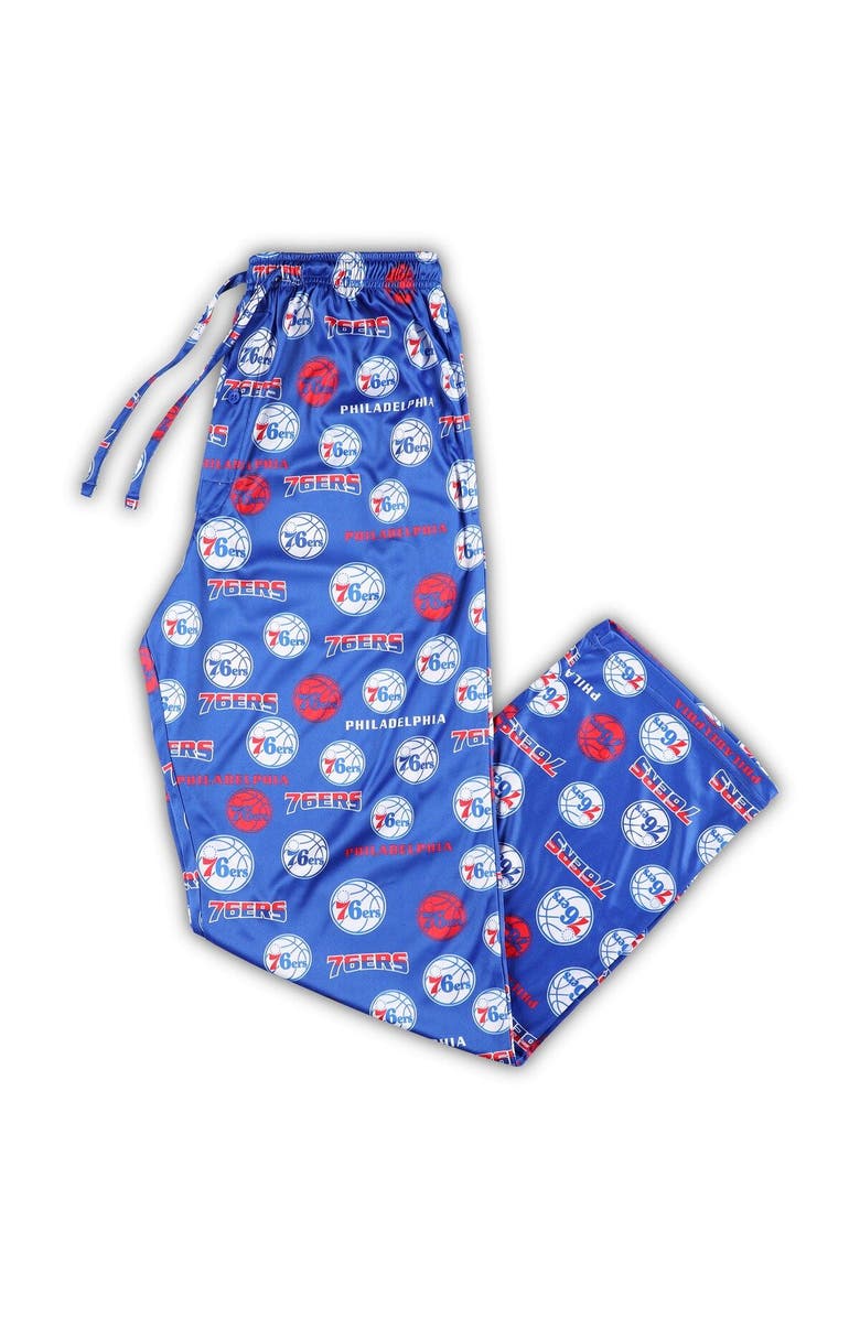 CONCEPTS SPORT Men's Concepts Sport Royal Philadelphia 76ers Big & Tall Breakthrough Sleep Pants, Main, color, Royal