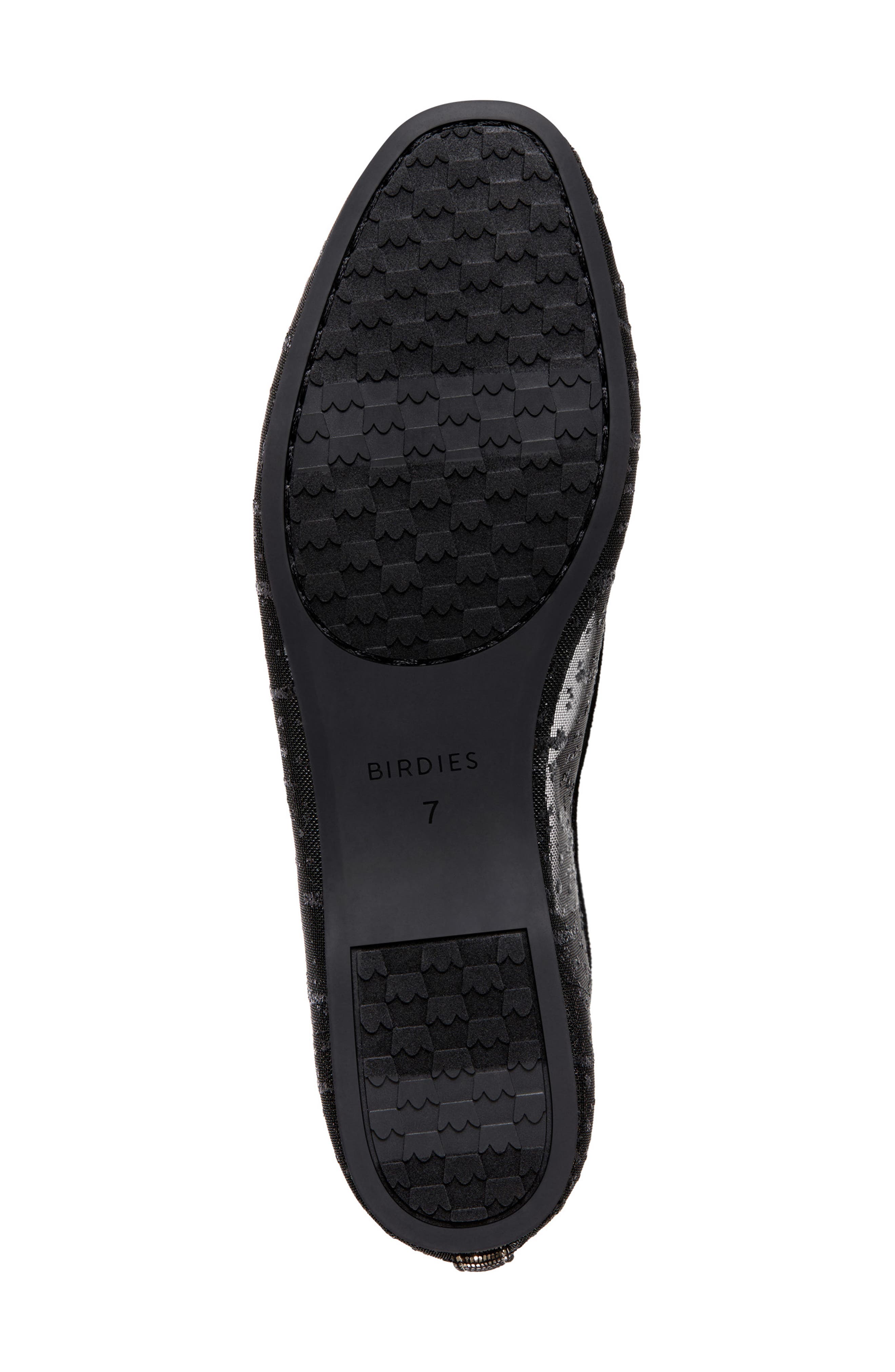 Birdies Songbird Metallic Mesh Ballet Flat, Alternate, color, 