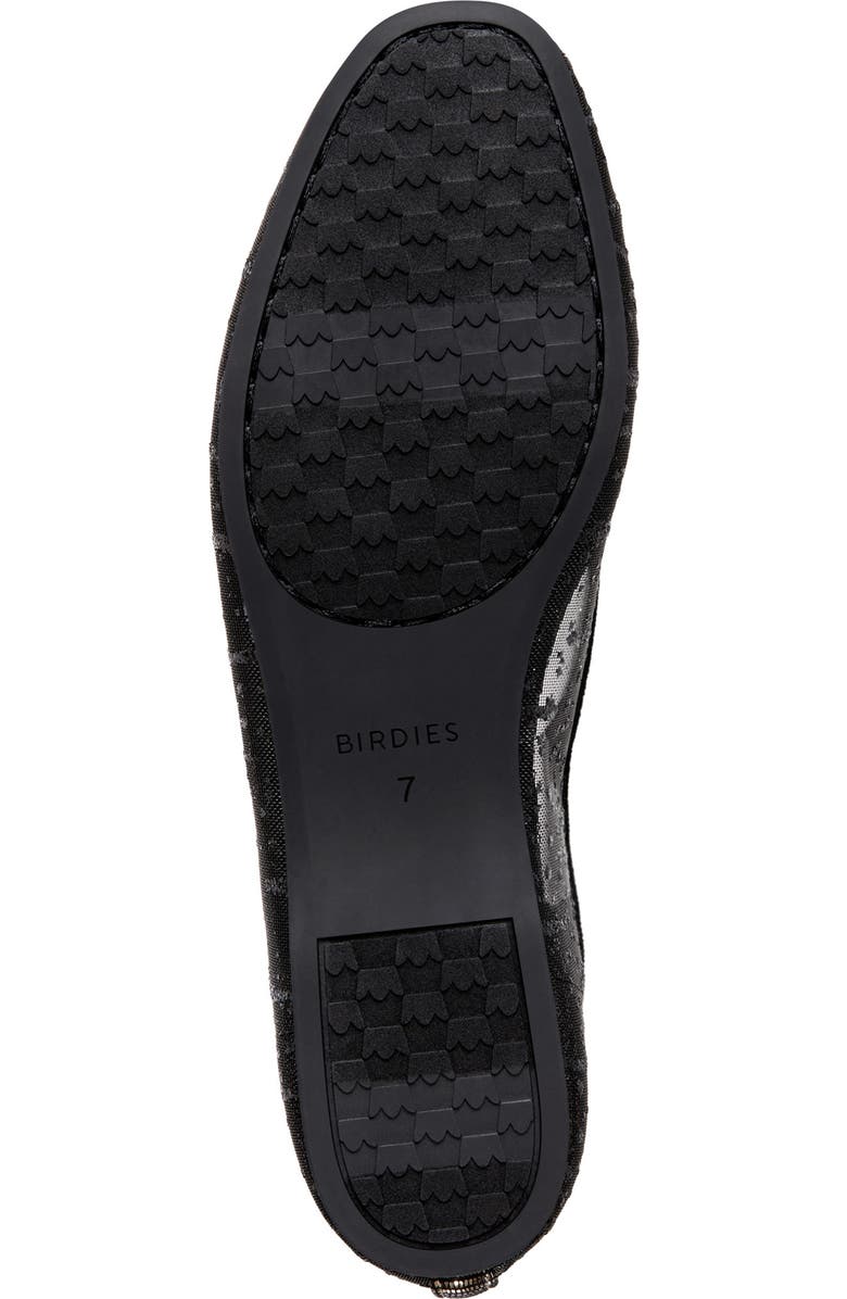 Birdies Songbird Metallic Mesh Ballet Flat, Alternate, color,