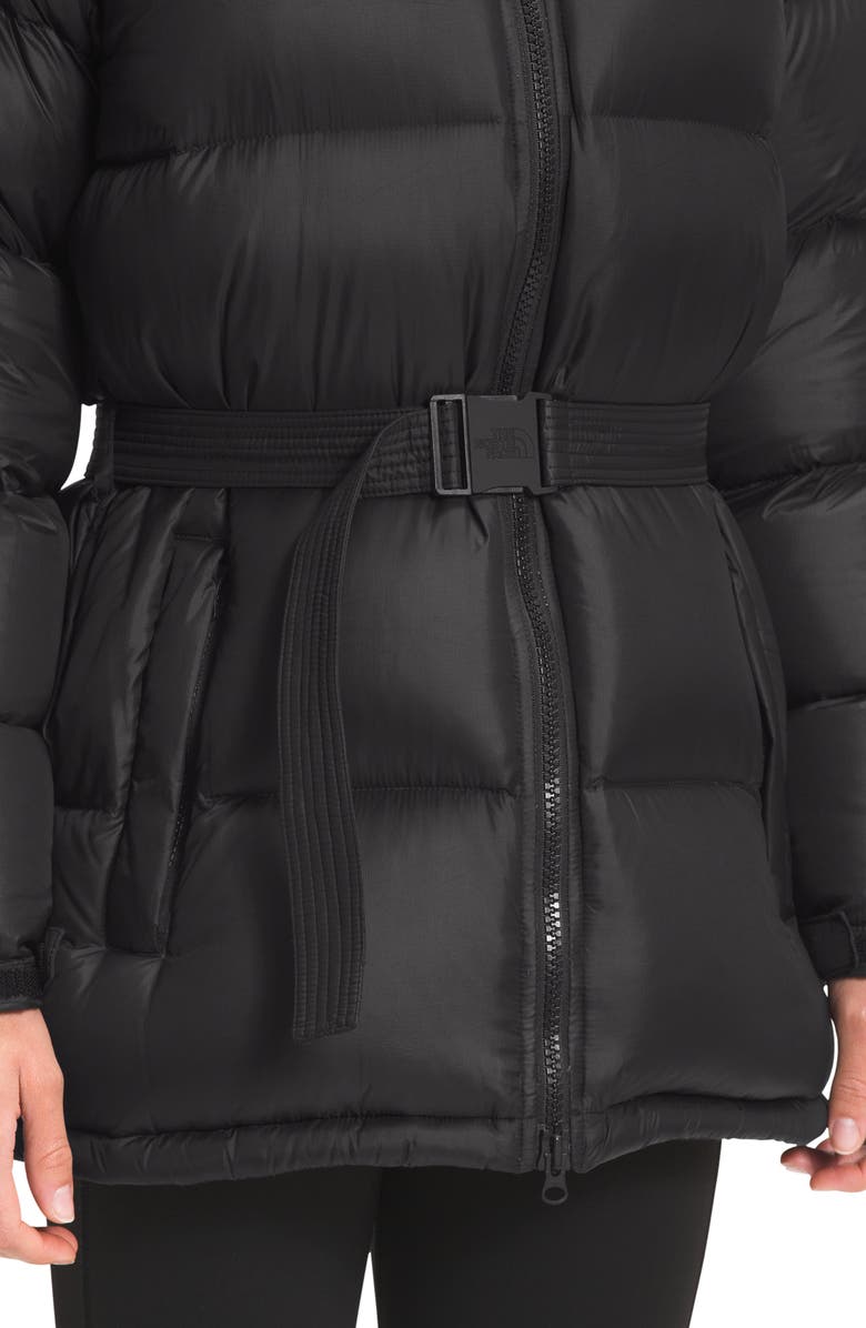 The North Face Nuptse<sup>®</sup> Belted Water Repellent 700 Fill Power Down Jacket, Alternate, color,
