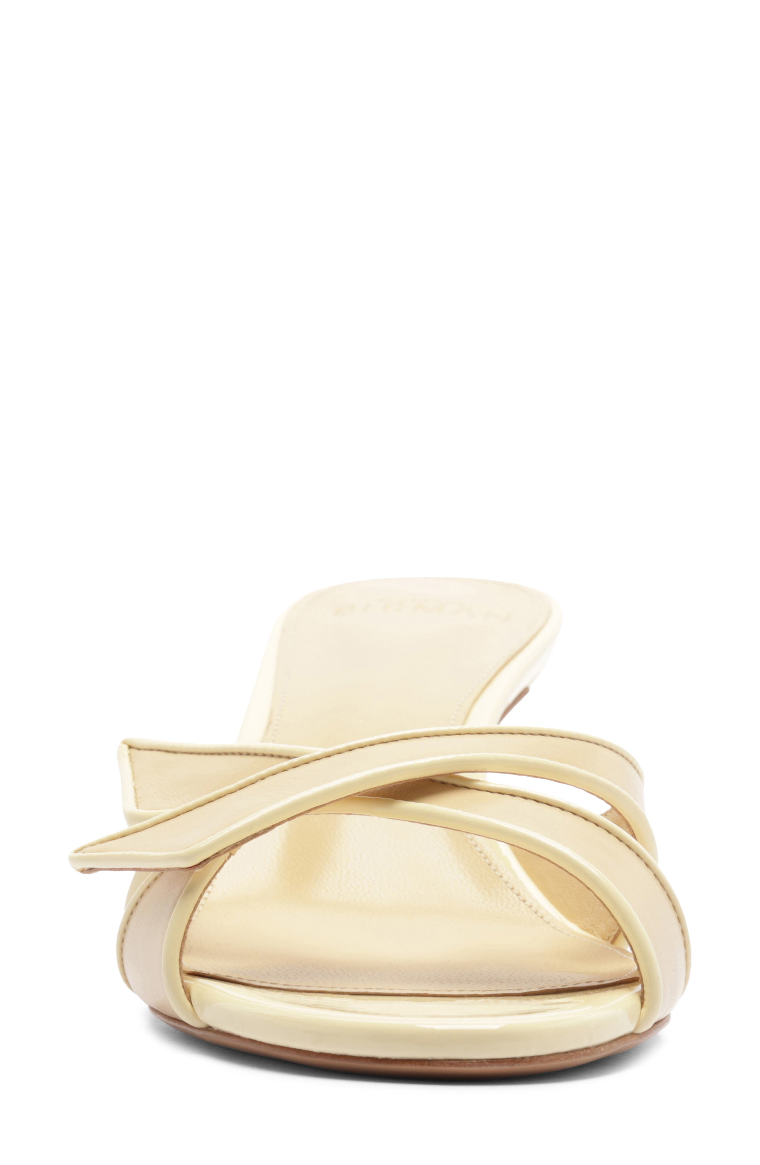 Alexandre Birman Tita Crisscross Slide Sandal, Alternate, color, Creamy