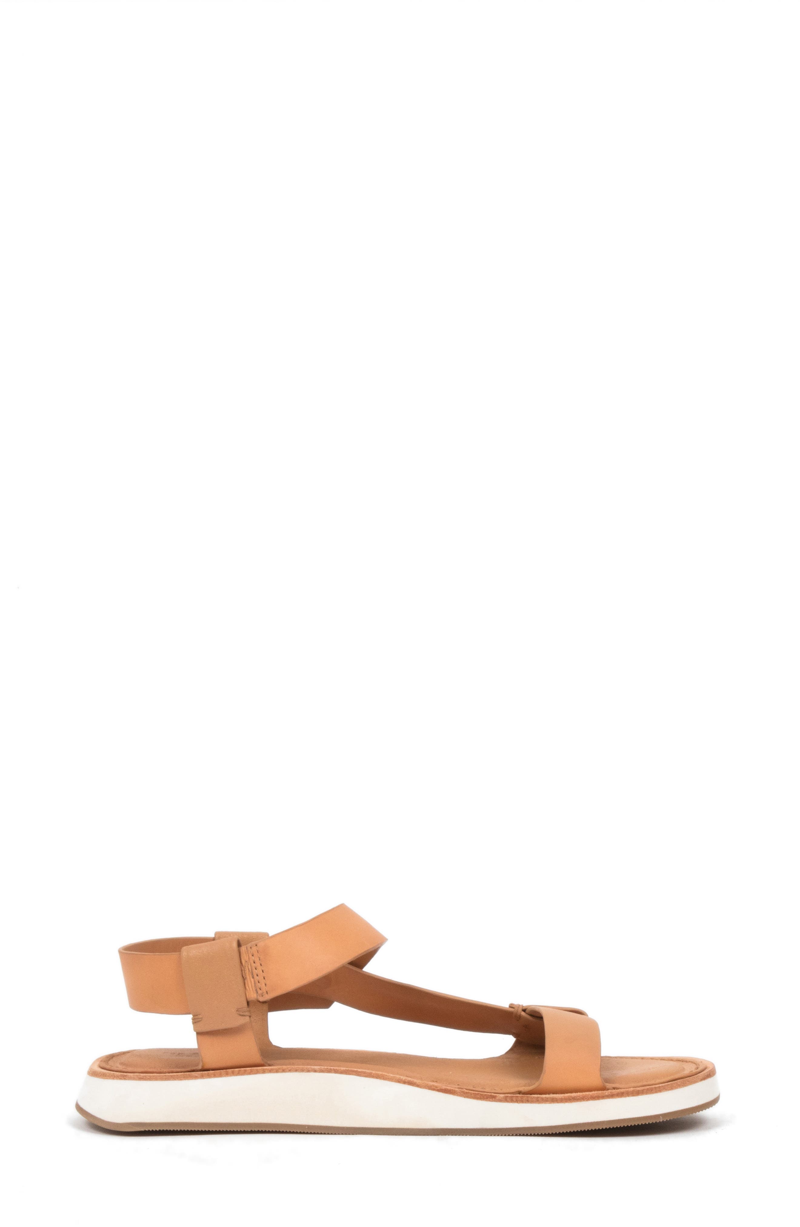 Parker Strappy Sandal, Alternate, color, CARAMEL