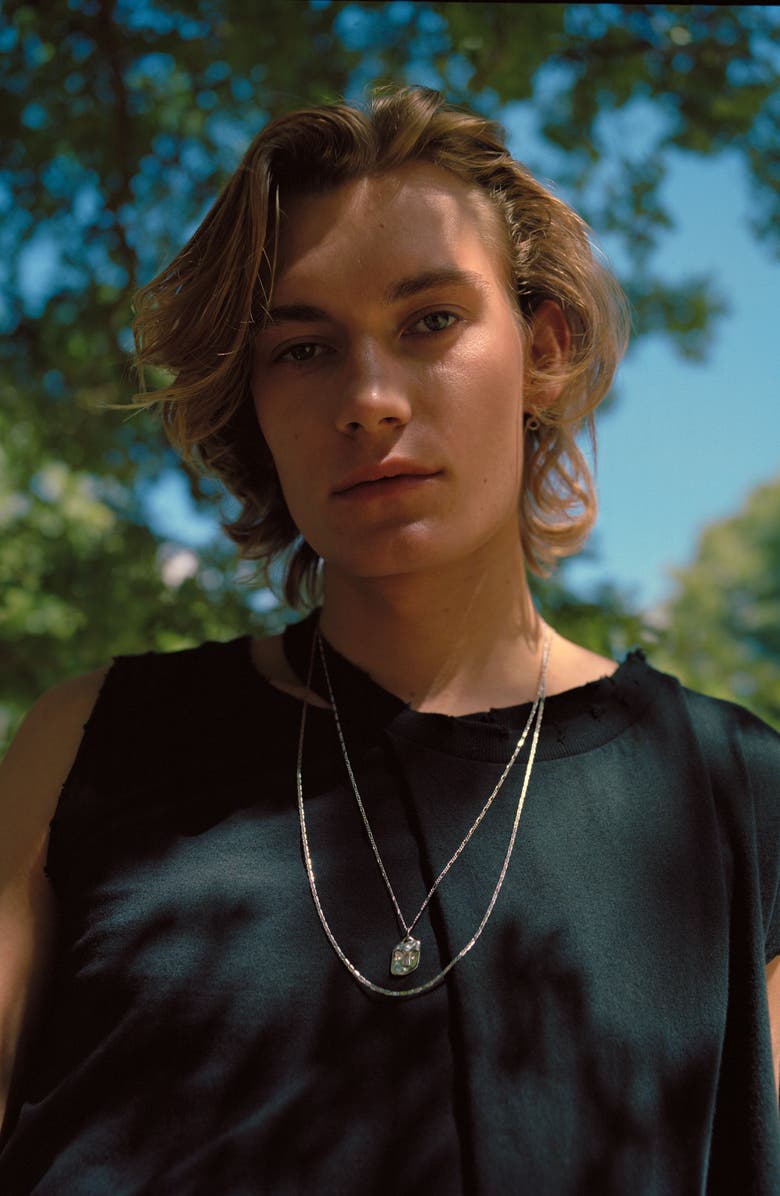 Maria Black Heroes Karen Necklace, Alternate, color, 