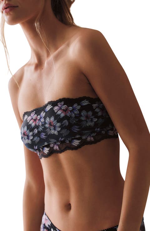 Intimately FP Printed Lace Bandeau Bralette