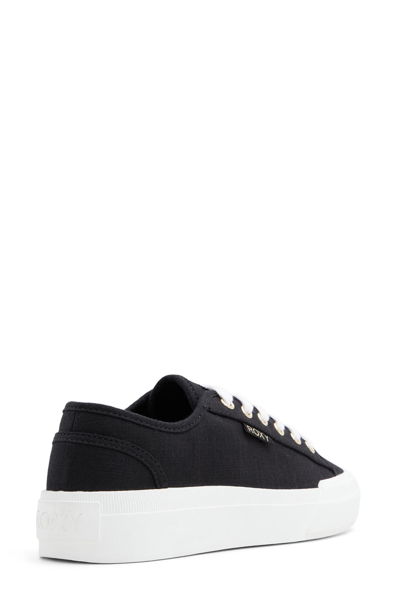 Roxy Marina Sneaker, Alternate, color, Black