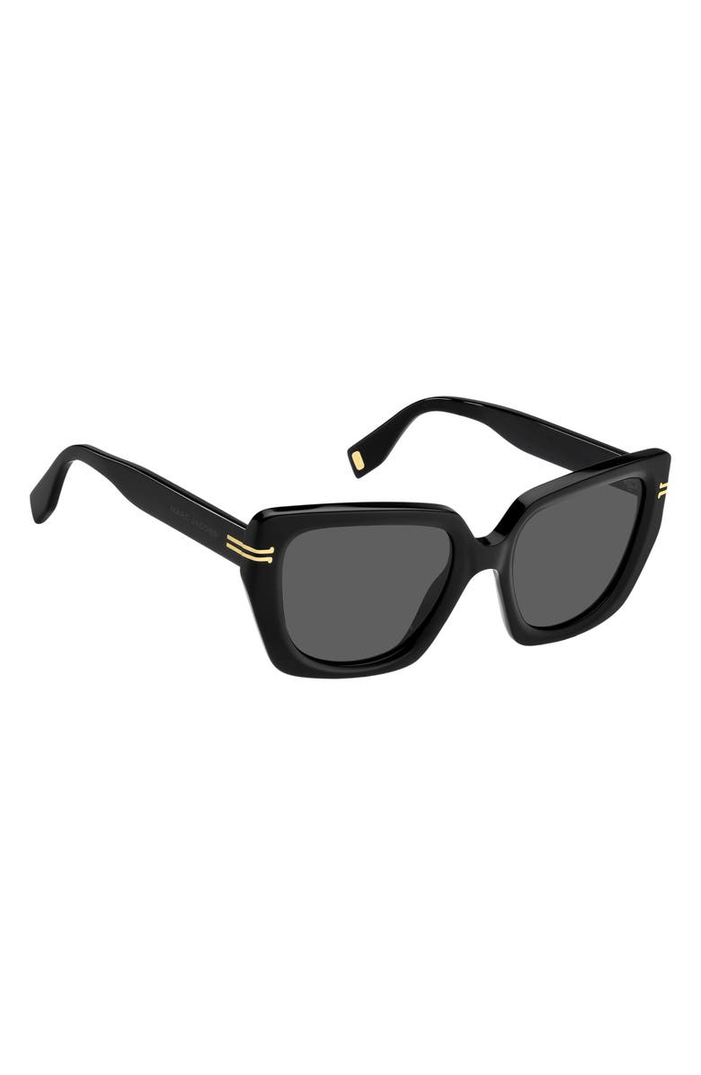 Marc Jacobs 53mm Square Sunglasses, Alternate, color,