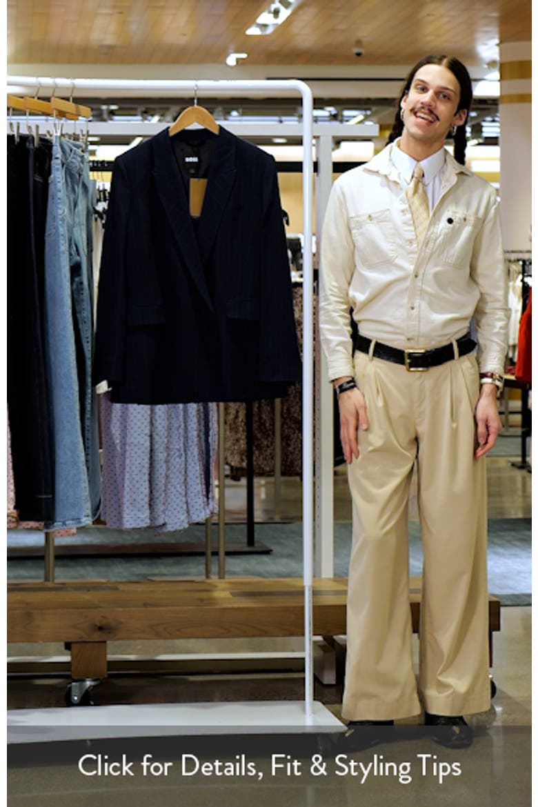 Janka Pinstripe Blazer video