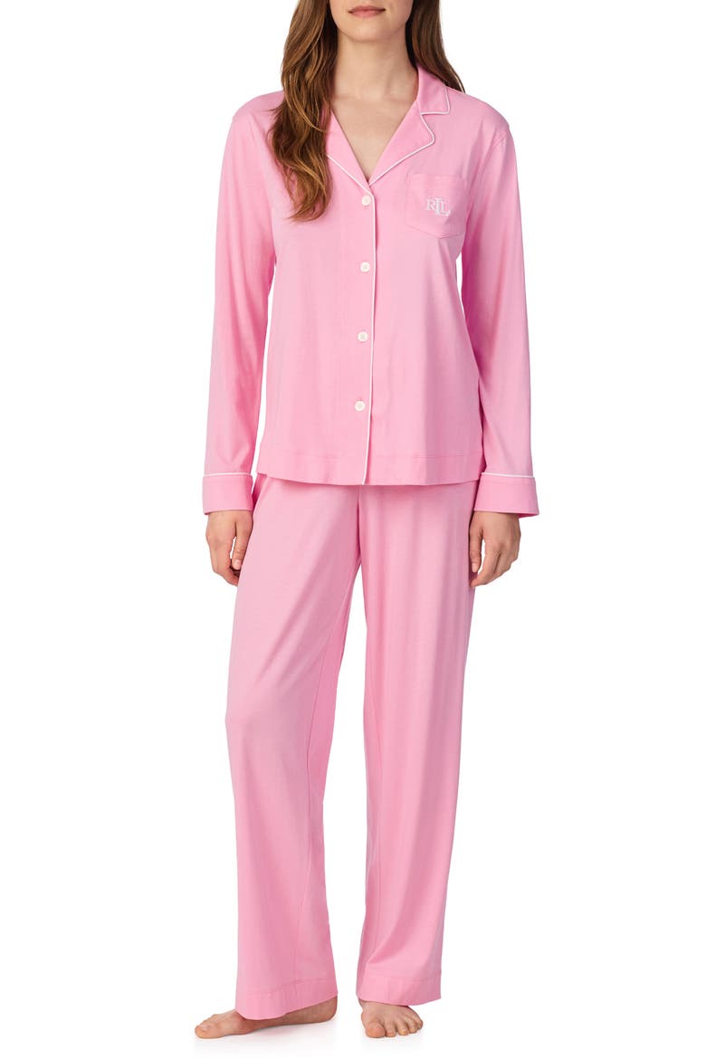 Solid Pajamas, Main, color, PINK