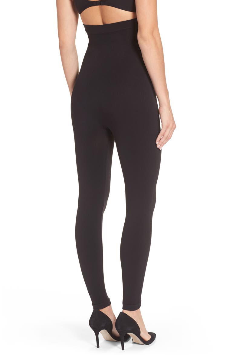 Mama Look at Me Now Seamless Maternity Leggings, Alternate, color, VERY BLACK