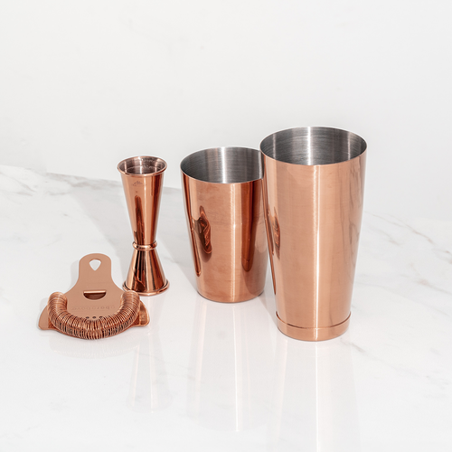 A Bar Above 4-piece Craft Bar Set, Antique Copper In Antique Copper