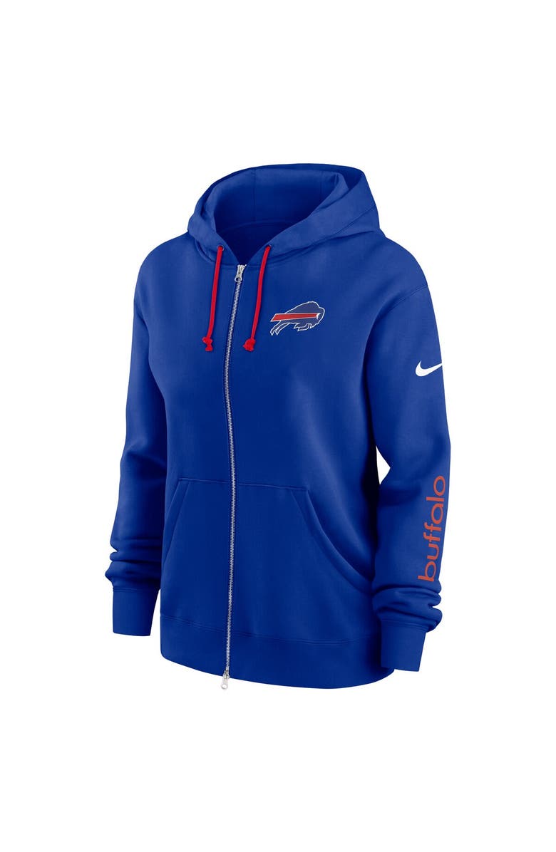 Nike Women's Nike Royal Buffalo Bills Phoenix Hoodie Full-Zip Sweatshirt, Alternate, color,