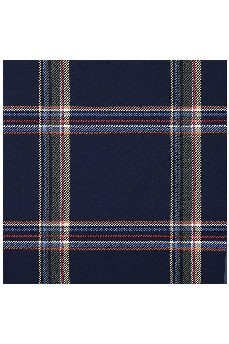 Beacon Plaid Duvet Cover & Shams Set, Alternate, color, NAVY BLUE/ DARK YELLOW