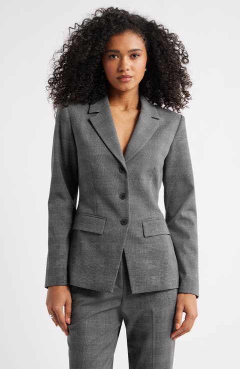 Women's Grey Blazers | Nordstrom
