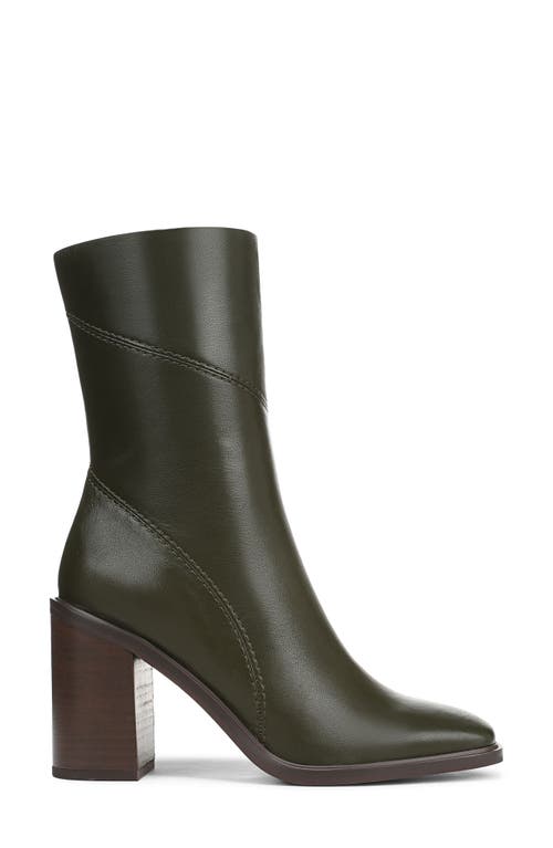 Franco Sarto Stevie Block Heel Bootie In Green