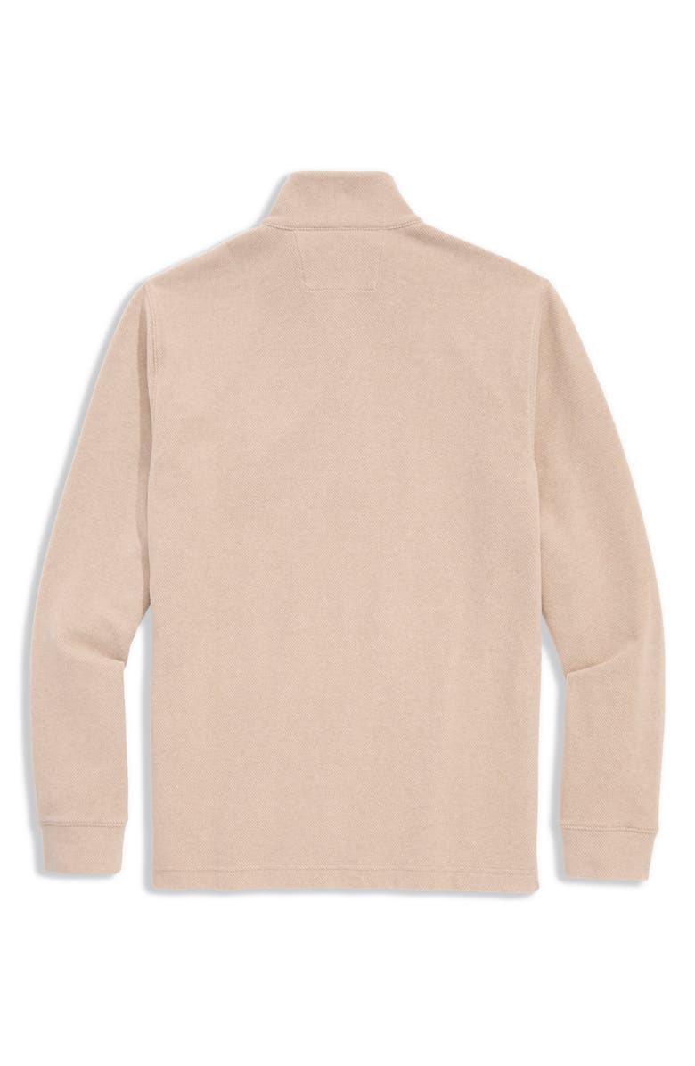 vineyard vines Calmwater Quarter Zip Pullover, Alternate, color, Khaki