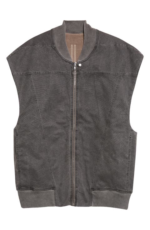 Senza Maniche Bomber Vest
