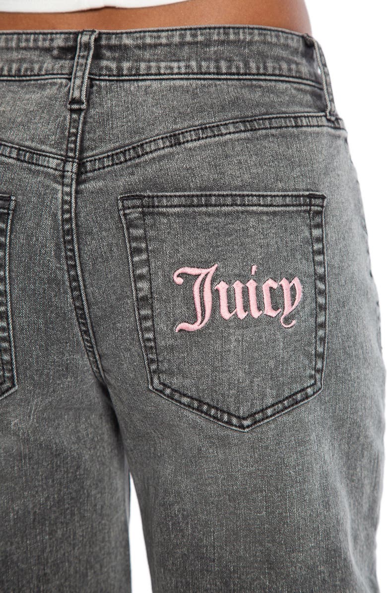 Juicy Couture Abbot Embroidered Pocket Baggy Jeans, Alternate, color,