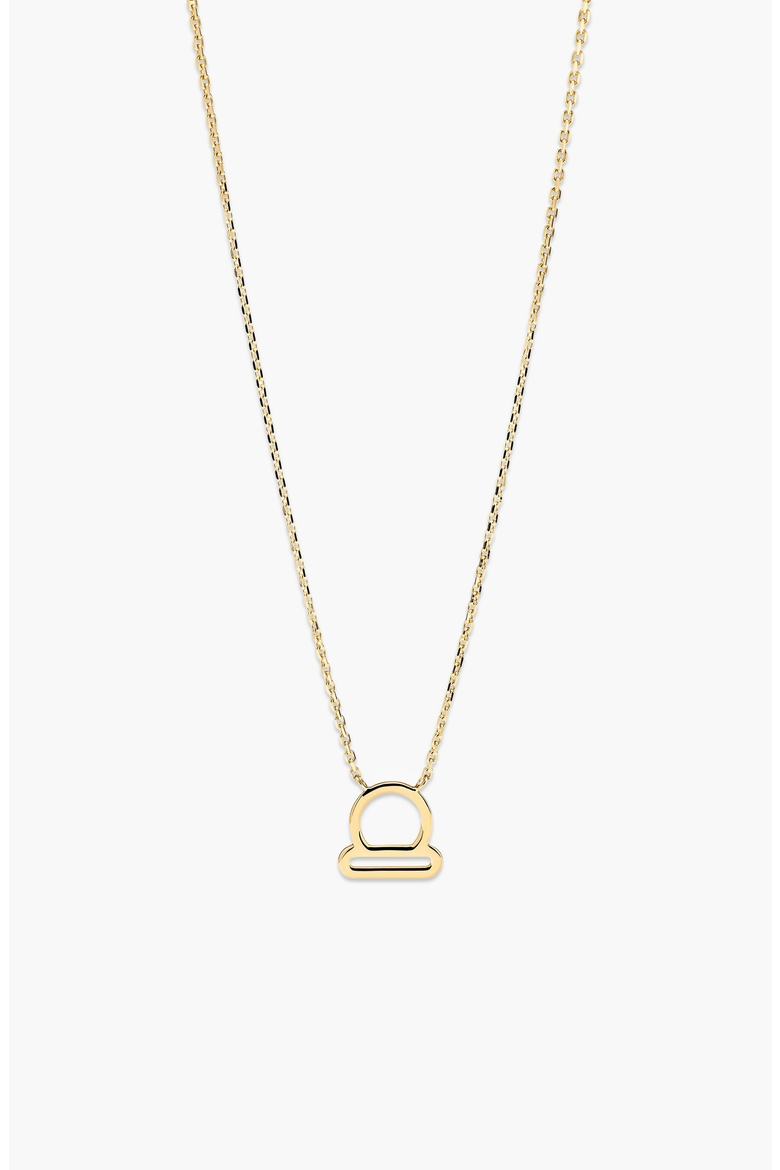 Zodiac Sign Necklace, Main, color, Libra
