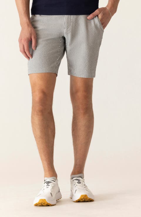 Oasis Supernatural Stretch Seersucker Bermuda Shorts