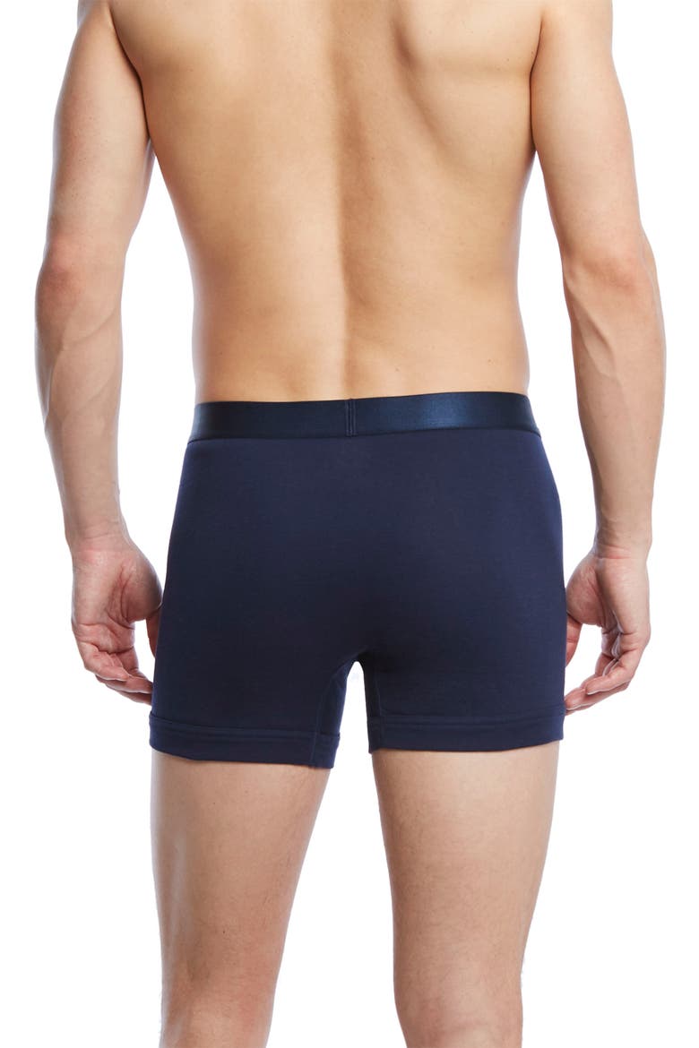 Pima Cotton Boxer Briefs, Alternate, color, NAVY BLAZER