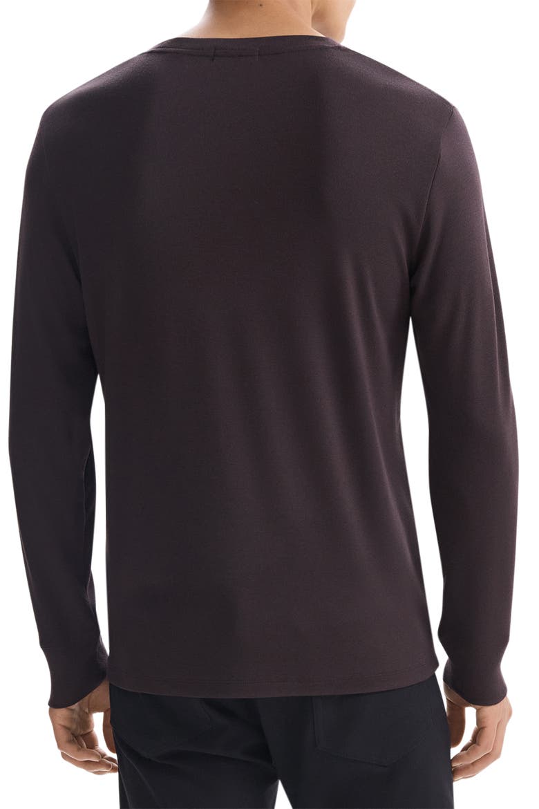 Essential Long Sleeve T-Shirt, Alternate, color, HICKORY