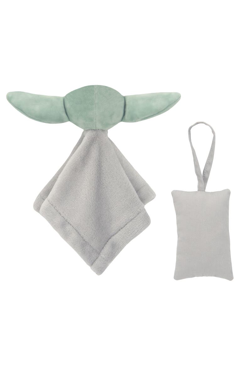 Star Wars The Child/Baby Yoda Security Blanket/Door Pillow Gift Set, Alternate, color, Multicolor