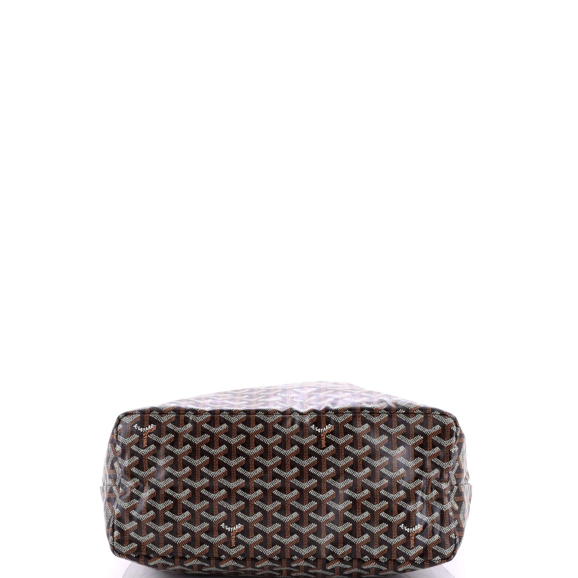 Pre-Owned Goyard Saint Louis Tote Coated Canvas PM, Alternate, color, Brown