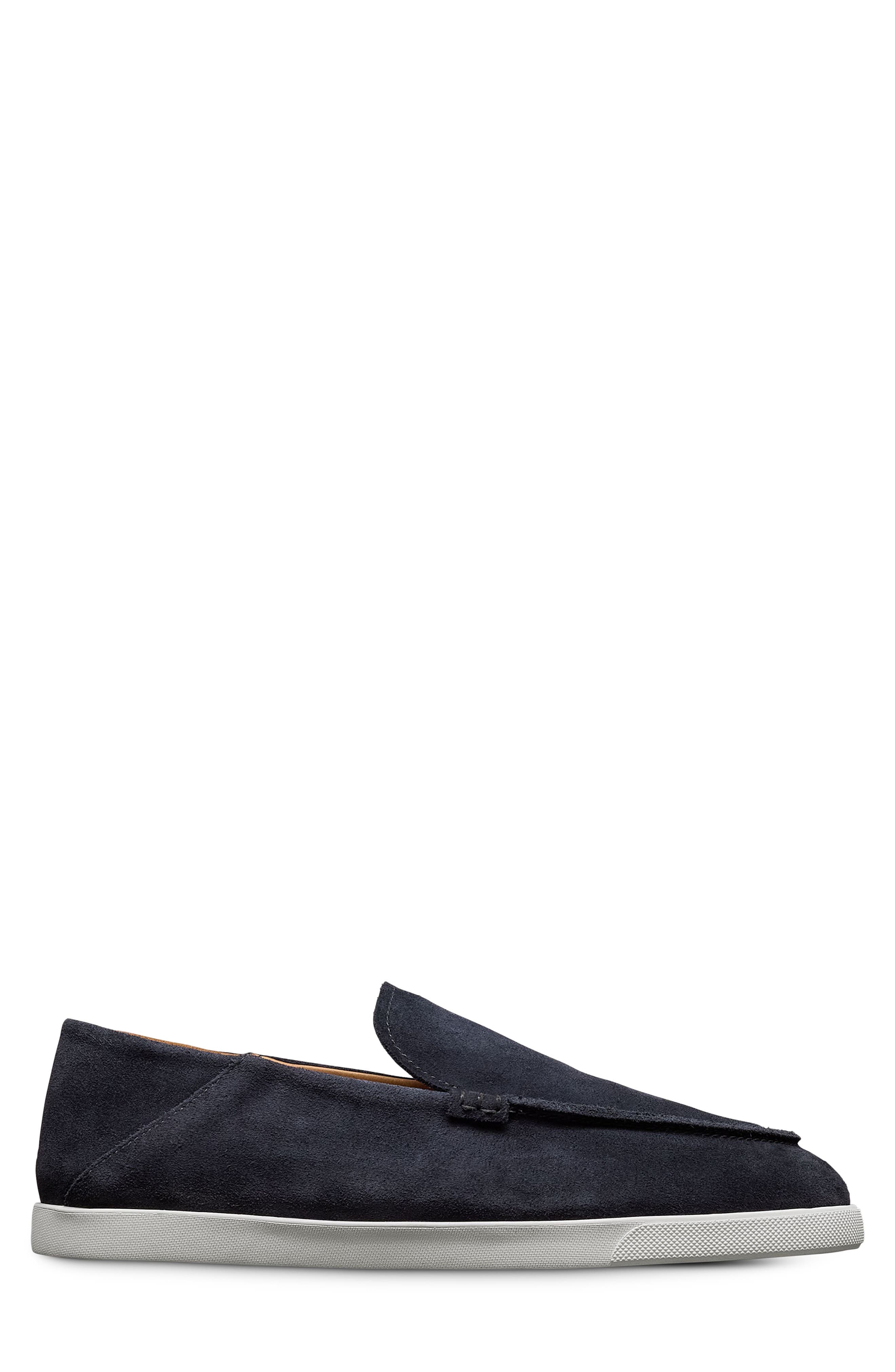 Gino Loafer, Alternate, color, NAVY SUEDE